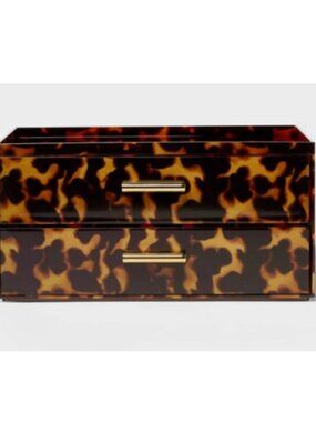 Threshold™ Multi-Function Stacking Drawers Beauty Organizer, Animal Print